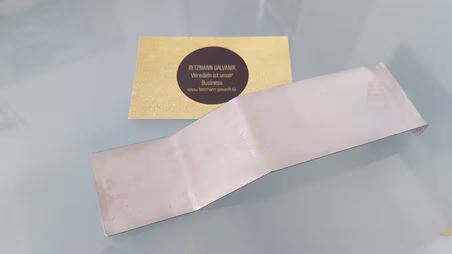 Flache Edelstahlelektrode Flache Edelstahlelektrode