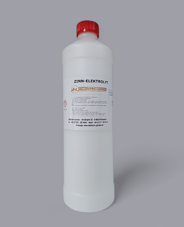 Zinn Elektrolyt