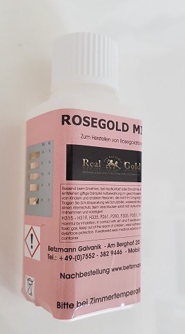 Rosegold Mixer - Rotgold Zusatz