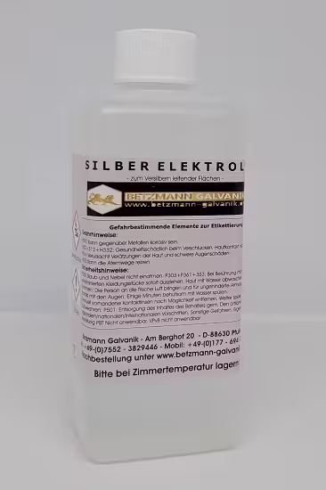 Silber Elektrolyt 30 G. /L.