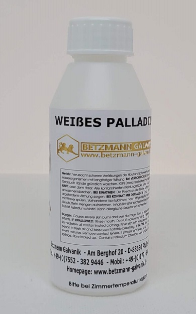 Weiß Palladium 10 Gramm /Liter