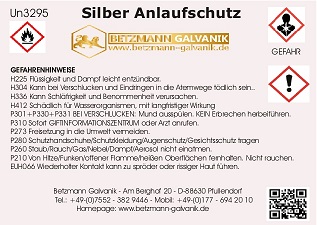 Silberanlaufschutz