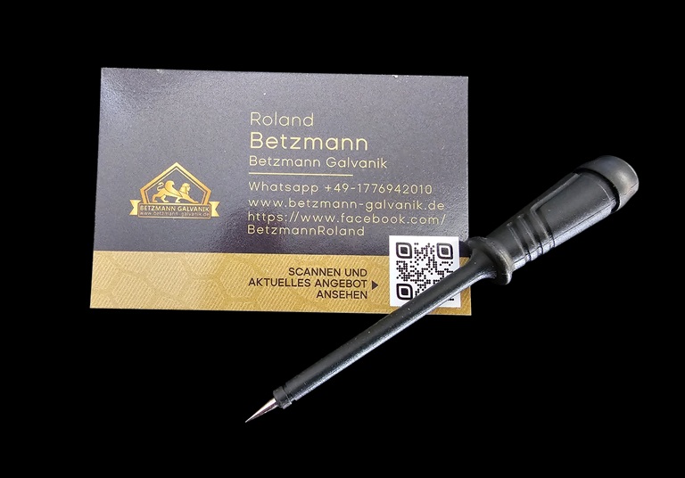 Dünne Minusspitze - Prüfspitze