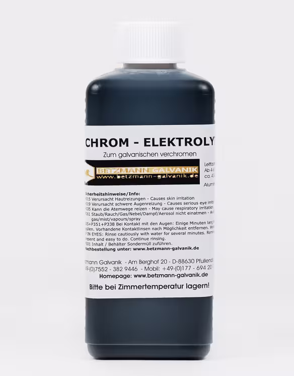 Chrom Elektrolyt