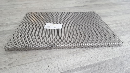 Edelstahlarbeitsplatte - Lochblech