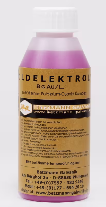 Gold Solution 8 Gramm / Liter