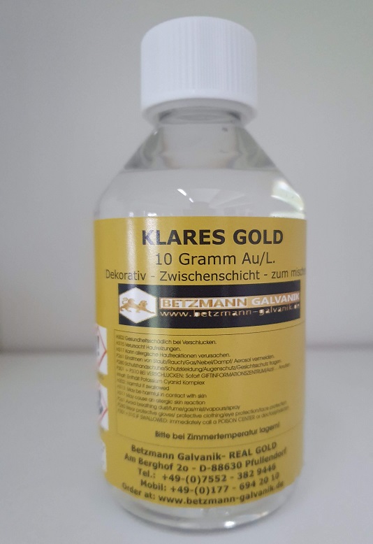 Klar Gold - Klares Gold 10 Gramm /L.